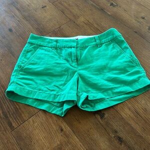J. crew Factory shorts size 2 green